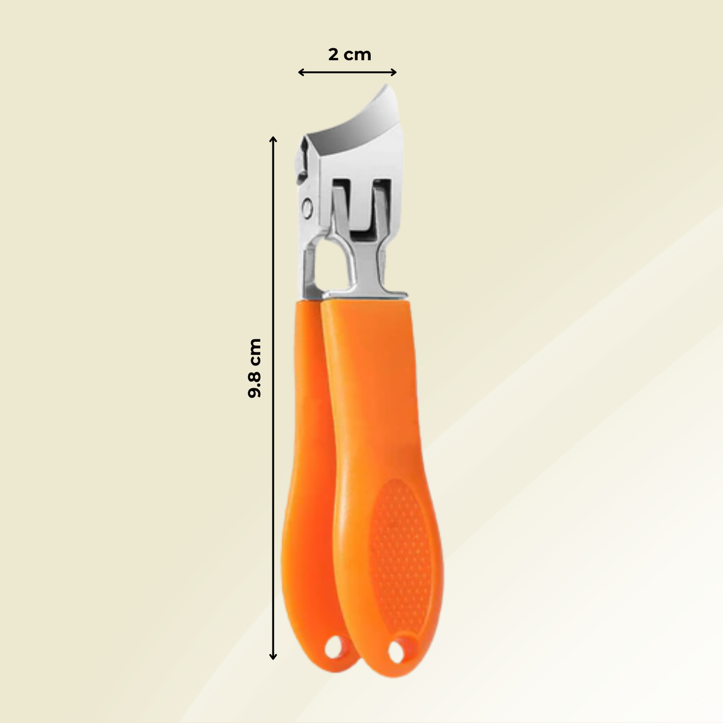 Nail Clippers WideTrim | Extra-Wide Jaw Opening | Anti-Splash Design | Stainless Steel