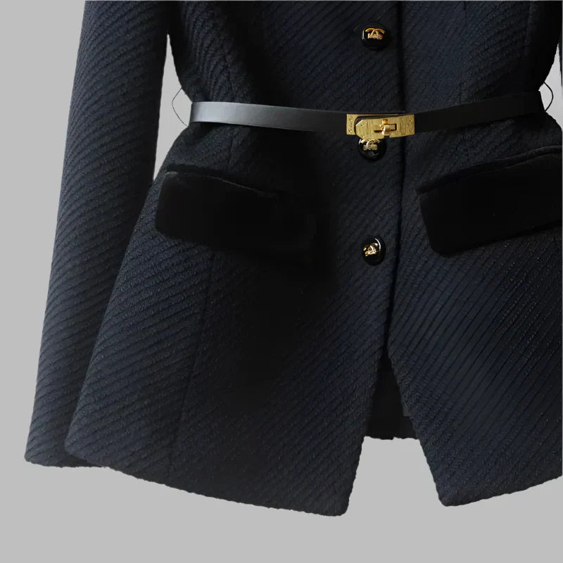 Posey | Sophisticated Buttoned Jacket for Effortless Elegance