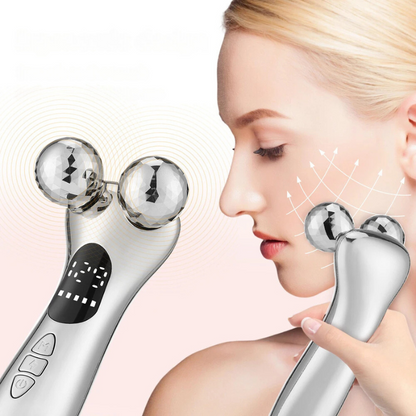 Skinova Lift Electric Facial Massager | Microcurrent Lifting & Skin Tightening | 15 cm | Rechargeable 2000 mAh