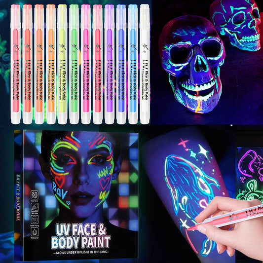 GlowMark – Shine all night with waterproof neon face paint