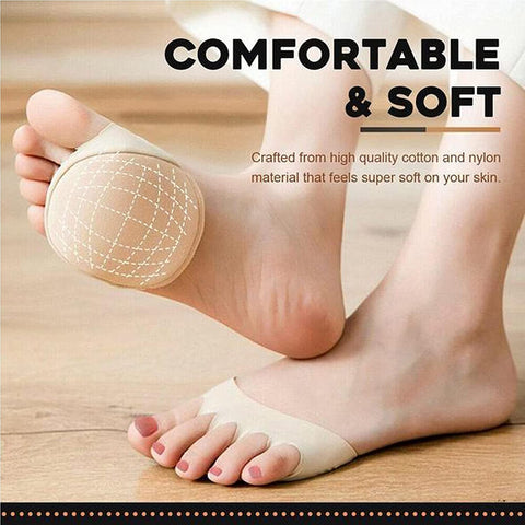 Toe Socks ReliefToe | Pain-Free Walking | Pressure Relief & Toe Separation | For Everyday Wear & All Kinds of Shoes