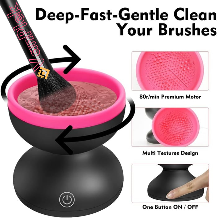 GlowWhirler – Instant Deep Cleansing with Brush for Perfect Skin