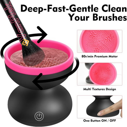 GlowWhirler – Instant Deep Cleansing with Brush for Perfect Skin