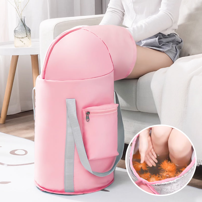 SootheEase – Compact, foldable foot spa for instant relaxation anywhere