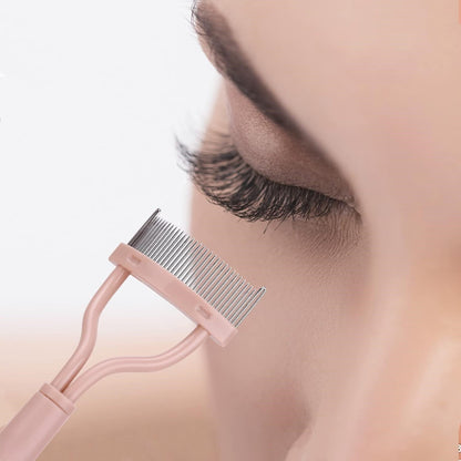 BelleCurve Eyelash Comb & Mascara Brush | Perfect Definition | Clump-Free | With Protective Cap