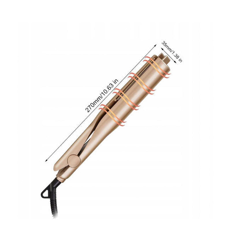 WaveLuxe Pro – One device. Straight. Curled. Perfectly styled.