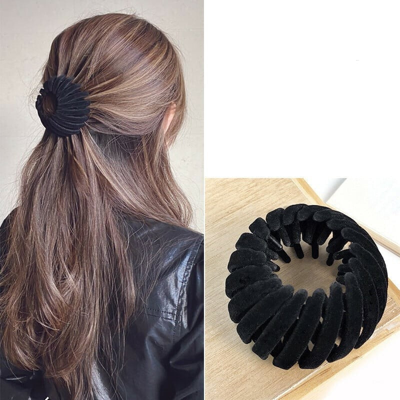 Elegantra Hair Clip | Effortless Bun in Seconds | Gentle & Versatile | For All Hair Types