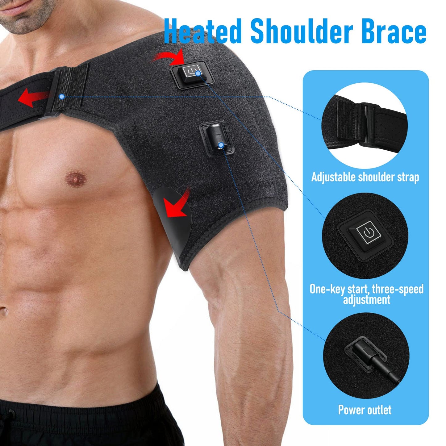ThermoShoulder - Fast relief of shoulder pain with soothing infrared warmth