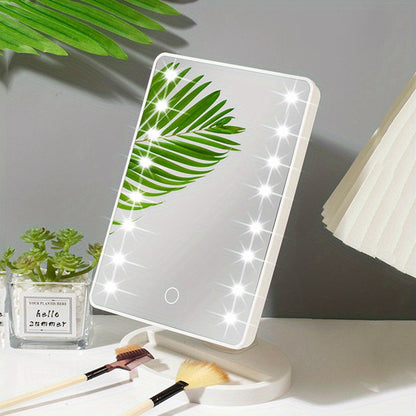 Luméra Makeup Mirror | 16 LED, Dimmable | USB & Battery Powered | Compact & Portable