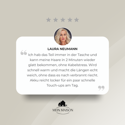 GlideLux - Seamless, frizz-free shine anytime and anywhere