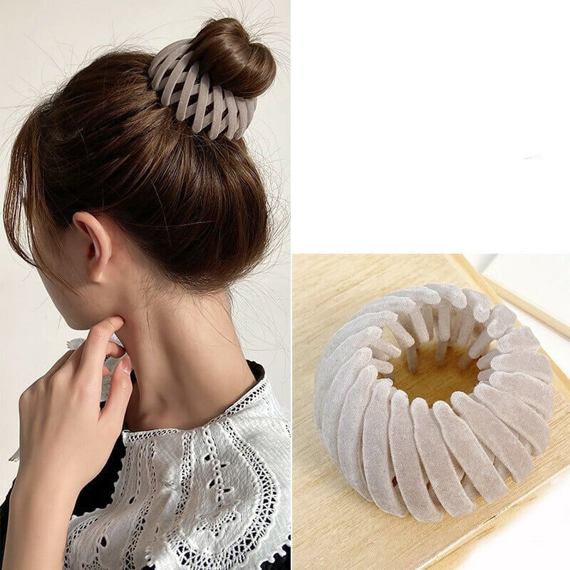 Elegantra Hair Clip | Effortless Bun in Seconds | Gentle & Versatile | For All Hair Types