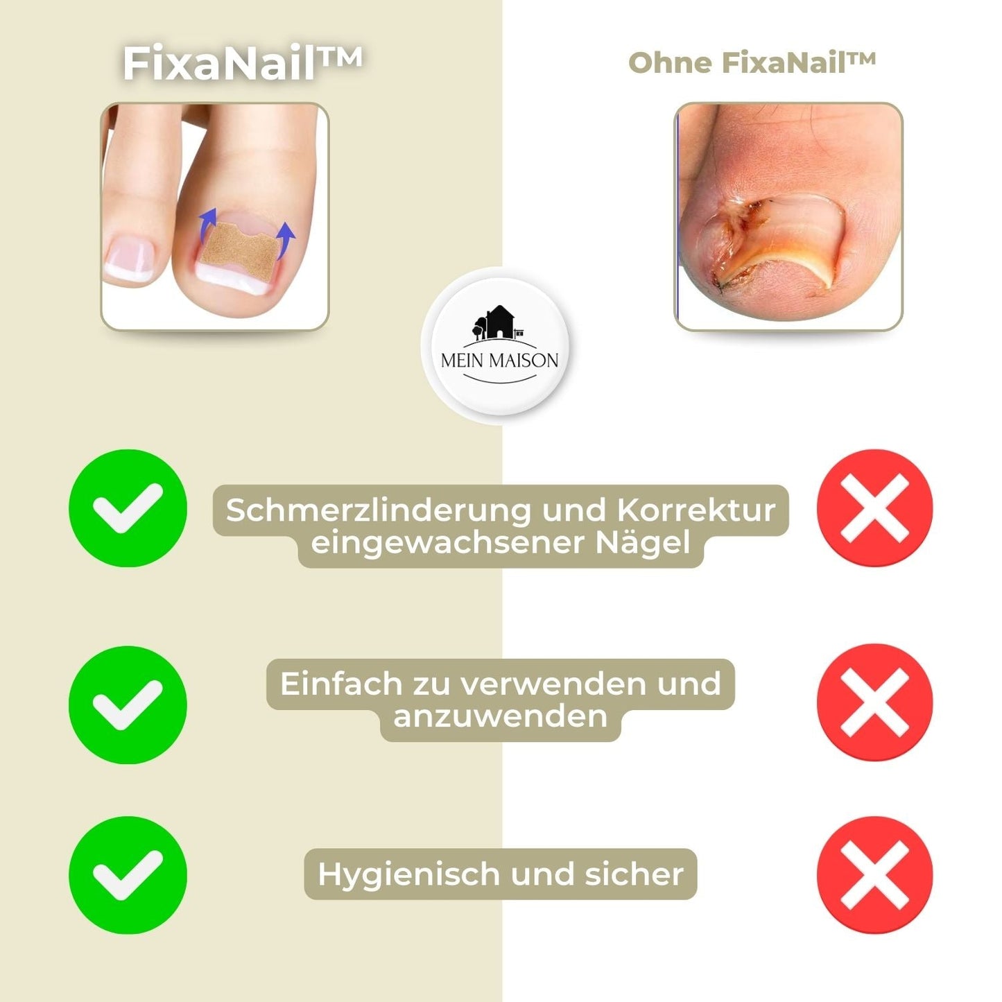 10+10 FREE | FixaNail - Instant Nail Repair