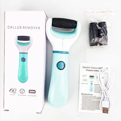Pedivance Electric Callus Remover with USB Charging | For Gentle Foot Care & Pedicure | Removes Dry, Cracked & Callused Skin – 1200 mAh