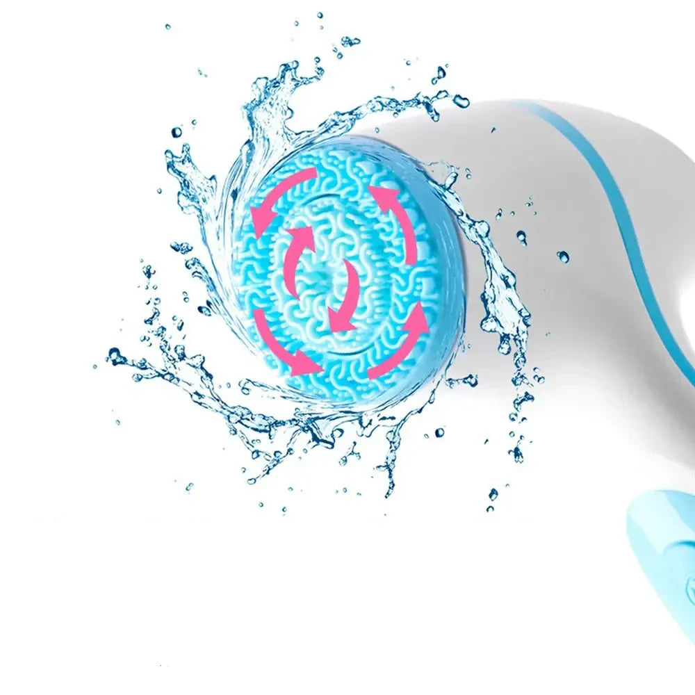 VisoPure 3-in-1 Facial Cleanser | Sonic Technology | Deep Cleansing & Massage | Rechargeable & Waterproof