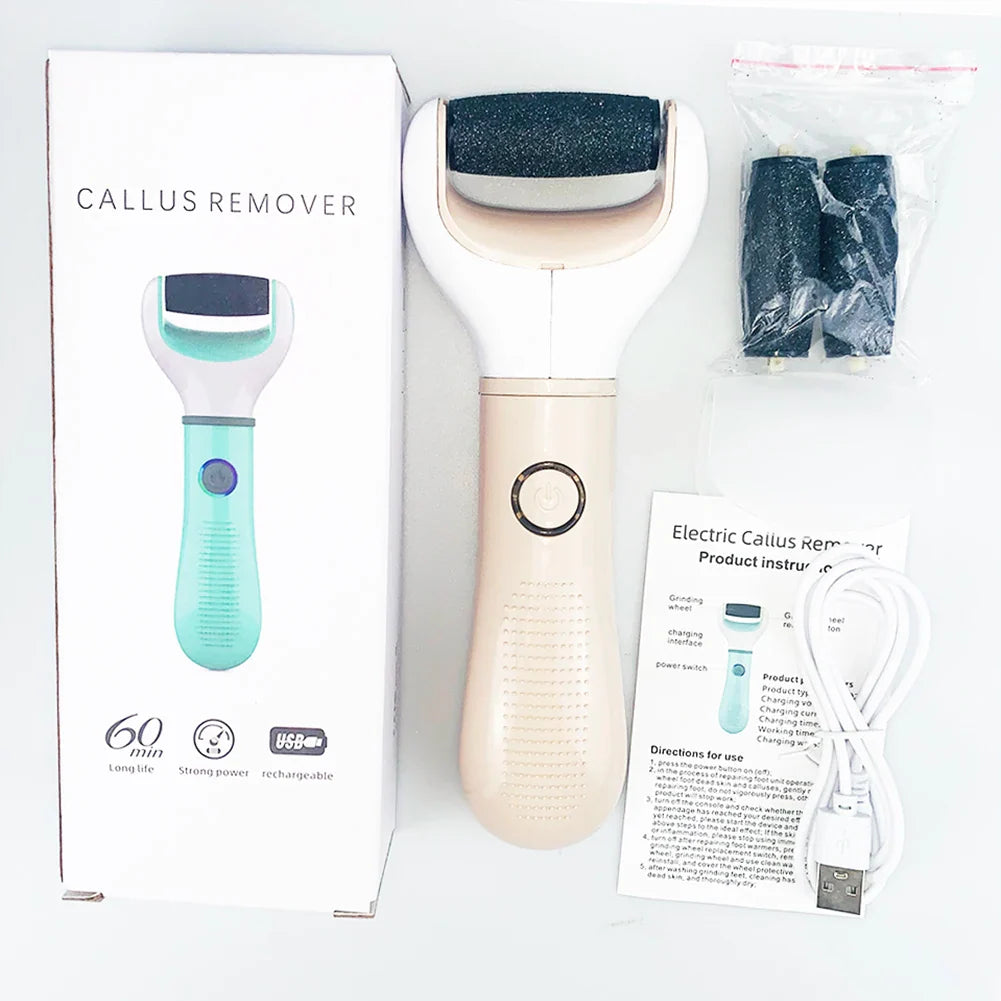 Pedivance Electric Callus Remover with USB Charging | For Gentle Foot Care & Pedicure | Removes Dry, Cracked & Callused Skin – 1200 mAh