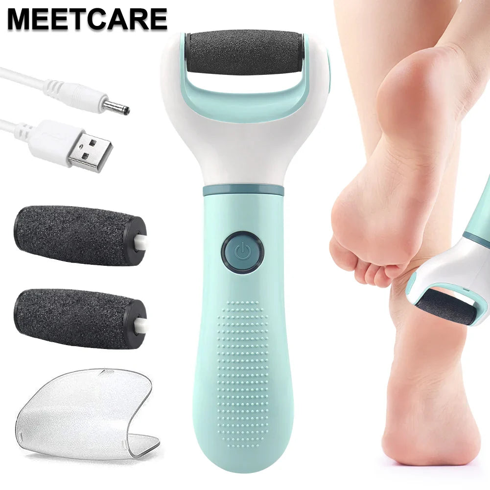 Pedivance Electric Callus Remover with USB Charging | For Gentle Foot Care & Pedicure | Removes Dry, Cracked & Callused Skin – 1200 mAh
