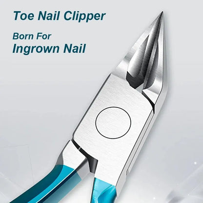 MediVera | Nail Nipper for Ingrown & Thick Toenails | Professional Stainless Steel Nail Clipper | Precision Pliers for Foot Care & Podiatry