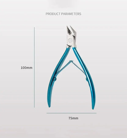 MediVera | Nail Nipper for Ingrown & Thick Toenails | Professional Stainless Steel Nail Clipper | Precision Pliers for Foot Care & Podiatry
