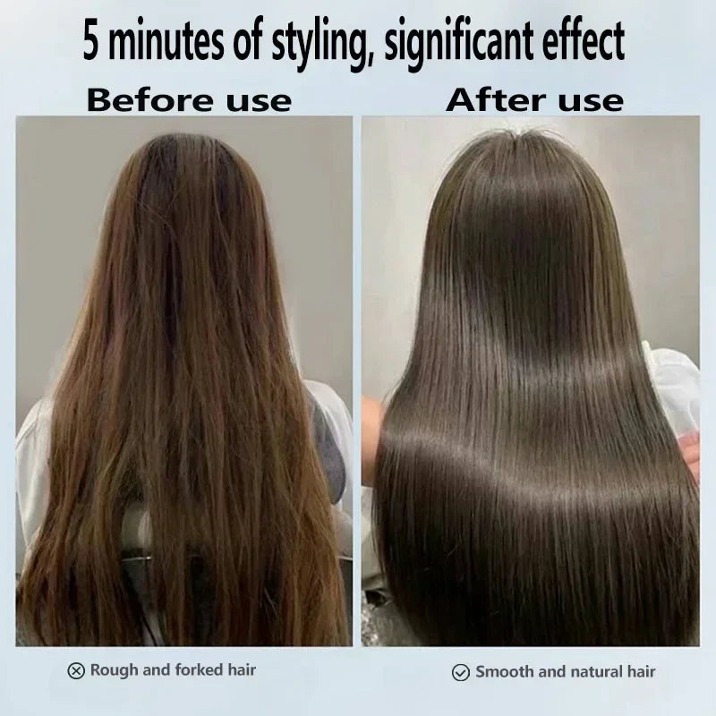 2-in-1 Hair Straightener & Hair Dryer | Negative Ion Technology | Long-Lasting Styling