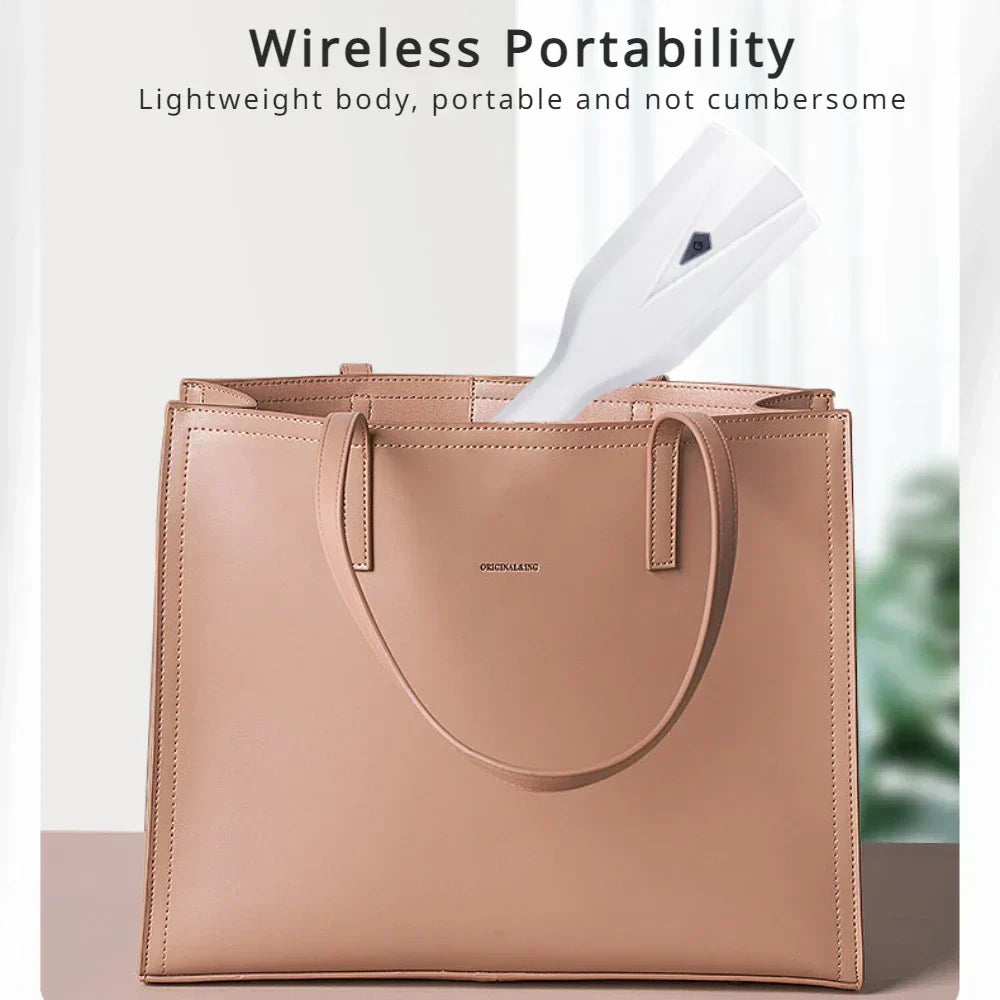 Infrared Scalp Comb VITALUXE | LED Therapy & Massage | USB Rechargeable | Promotes Hair Growth & Relaxation | 22×6.5×5.2 cm