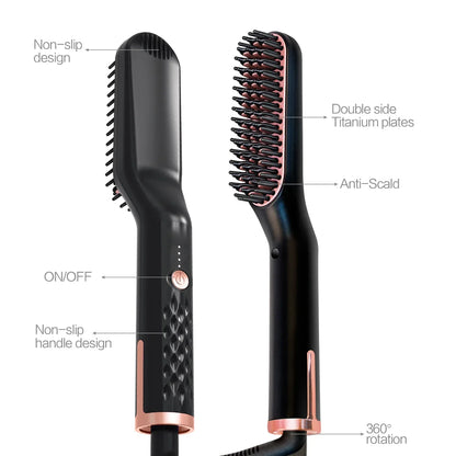 Silvara | Hair Straightener | Tourmaline Ceramic | 35W | 120–200°C | 220V