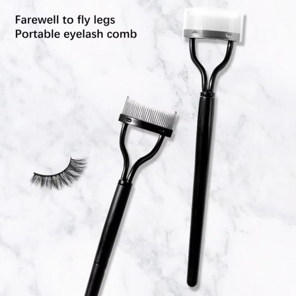 BelleCurve Eyelash Comb & Mascara Brush | Perfect Definition | Clump-Free | With Protective Cap