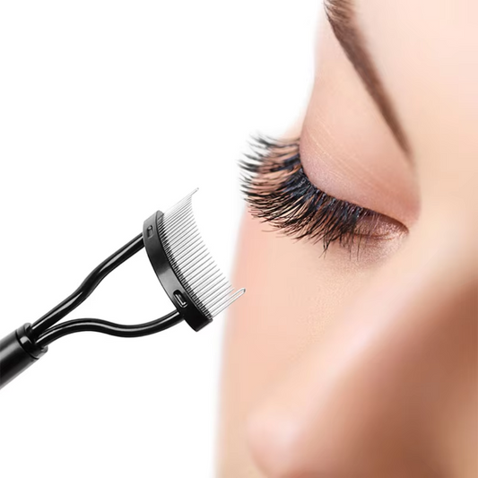BelleCurve Eyelash Comb & Mascara Brush | Perfect Definition | Clump-Free | With Protective Cap
