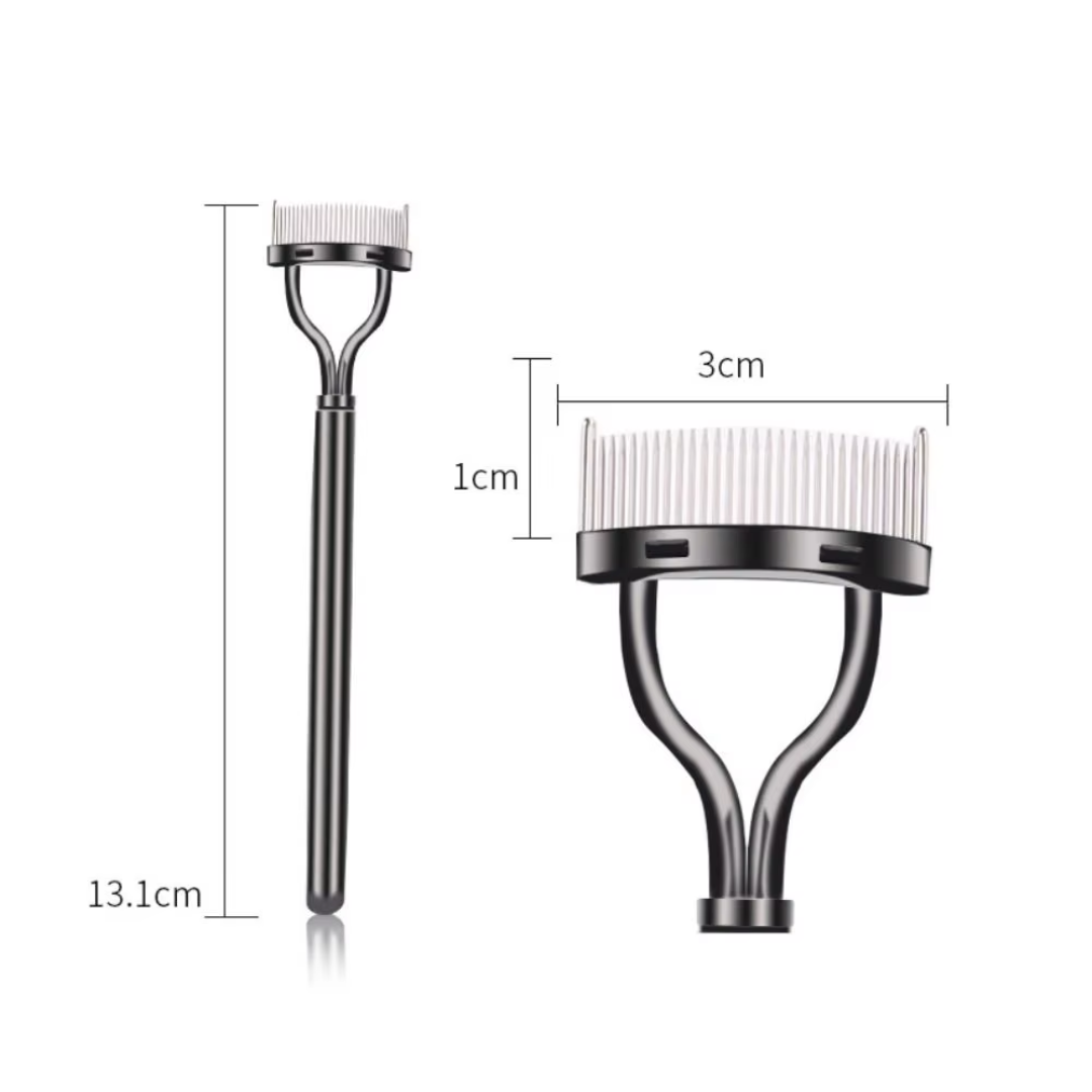 BelleCurve Eyelash Comb & Mascara Brush | Perfect Definition | Clump-Free | With Protective Cap
