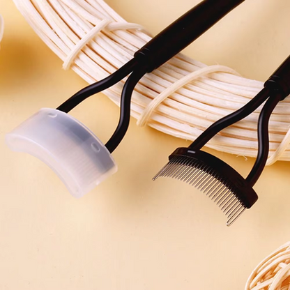 BelleCurve Eyelash Comb & Mascara Brush | Perfect Definition | Clump-Free | With Protective Cap