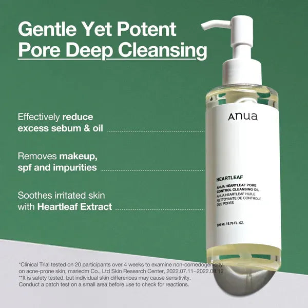 Anua - Heartleaf Pore Control Cleansing Oil Mini