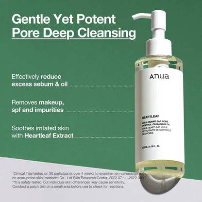 Anua - Heartleaf Pore Control Cleansing Oil Mini