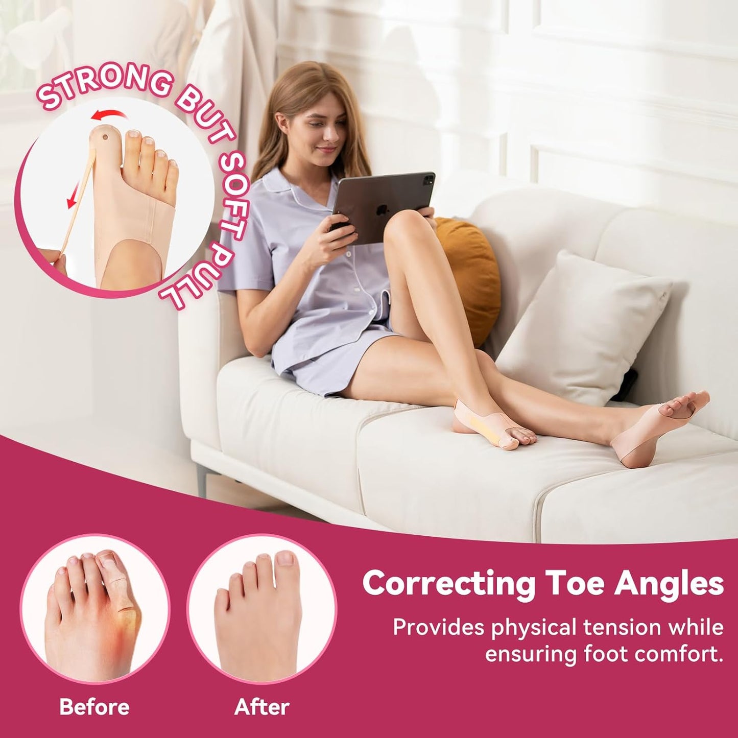 OrthoFlex – Comfortable walking with hallux valgus relief!
