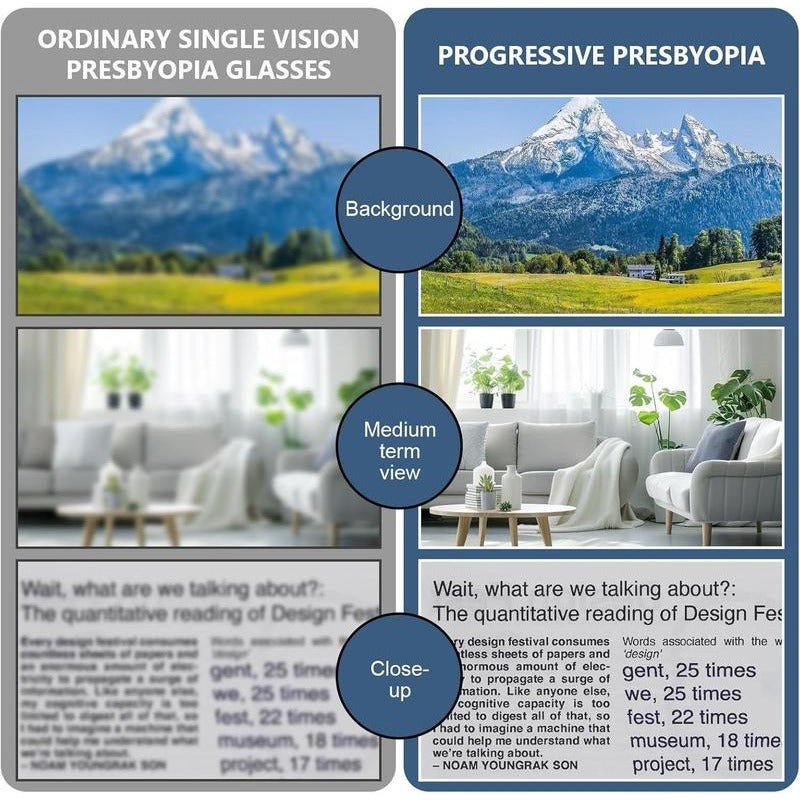 SmartZoom - Autofocus Eyeglass Lens for Sharp Vision All Day