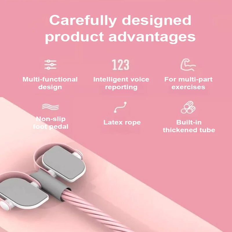 FlexTrainer - Multifunctional Pedal-Puller Resistance Rope